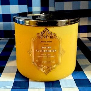 Bath & Body Works Salted Butterscotch Candle